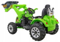 Moje Auto Dětský Buldozer Na Baterie Traktor Zelený