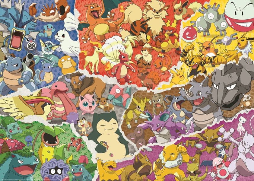 Levně Ravensburger Pokémon 1000 dílků