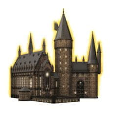 Ravensburger Harry Potter: Bradavický hrad - Velká síň (Noční edice) 540 dílků