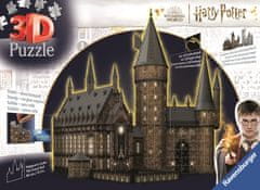 Ravensburger Harry Potter: Bradavický hrad - Velká síň (Noční edice) 540 dílků
