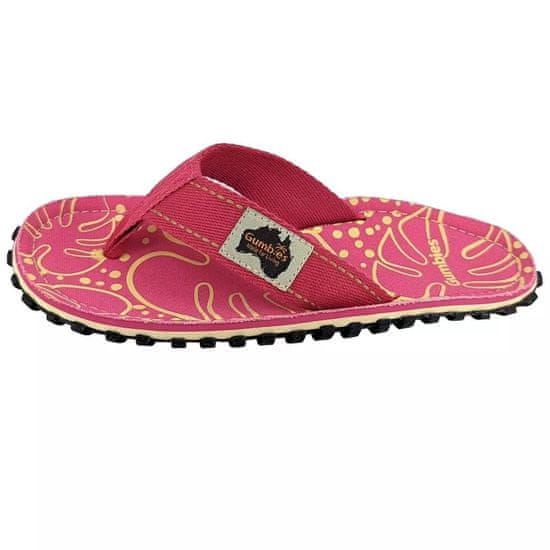GUMBIES Pantofle růžové Islander Pink Tropics