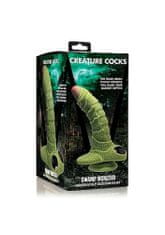 Master Series Creature Cocks Swamp Monster Scaly Silicone Dildo