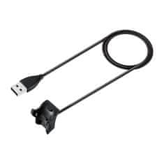 Tactical USB Nabíjecí Kabel pro Huawei Honor 3 / 3 Pro / Band 2 / Band 2 Pro / Honor Band 4 / 5 - Černá KP29127