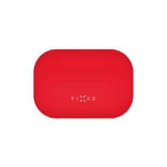 FIXED Ultratenké silikonové pouzdro Silky pro Apple AirPods Pro 2/Pro 2 (USB-C), červené