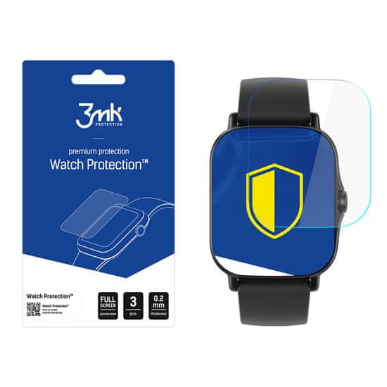 3MK hybridní sklo Watch protection ARC pro Xiaomi Amazfit GTS 2 (3ks)