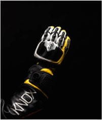 KNOX rukavice HANDROID V černo-žluto-bílé L