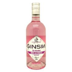 GINSIN Premium Strawberry 0,70L - Nealkoholický bezlepkový destilát 0,0% alk.