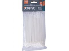 Extol Premium Pásky stahovací na kabely bílé, 140x3,6mm, 100ks, nylon PA66