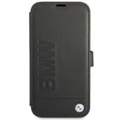 Bmw Knížkové pouzdro BMW BMFLBKP13LSLLBK iPhone 13 / 13 Pro 6.1" black book Signature