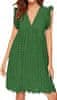 Pohodlné Letní šaty BELLACHIC Zelená L/XL