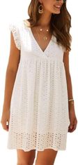 VIVVA® Pohodlné Letní šaty BELLACHIC Bílá S/M
