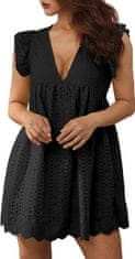 VIVVA® Pohodlné Letní šaty BELLACHIC Černá S/M