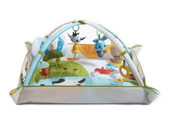 Tiny Love Hrací deka s hrazdou Gymini Kick & Play Tiny Farm