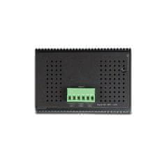 Planet IFGS-1022HPT průmyslový PoE switch, 8x100Mb + 2x1Gb/SFP, PoE 802.3at 30/240W, -40až75°C, dual 48-54VDC, IP30