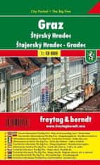 Freytag & Berndt PL 14 CP Graz 1:10 000 / kapesní plán města
