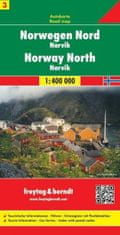 Freytag & Berndt AK 0657 Norsko 3. sever Narvik 1:400 000 / automapa