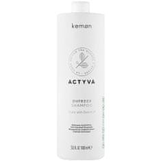 Kemon Kemon Actyva Purezza - šampon proti lupům pro mastnou pokožku hlavy, zklidňuje a osvěžuje, eliminuje lupy, 1000ml
