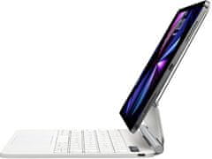 BASEUS pouzdro s klávesnicí Brilliance Series Pro pro Apple iPad 10.9" 2022, bílá (ARJK020002)