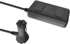 Yenkee nabíjecí adaptér do auta YAC 450, 4x USB-A, 3x 12V, černá
