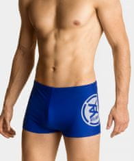 ATLANTIC Pánské plavkové boxerky - modré Velikost: M