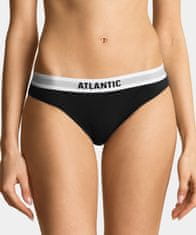 ATLANTIC Dámské kalhotky Bikini 3Pack - fialová/zelená/černá Velikost: XL