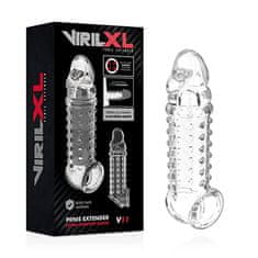 Toyjoy VirilXL Penis Extender V11 (Transparent), návlek na penis a varlata