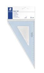 Staedtler Pravítko trojúhelník "Mars", plastové, 60°, 25 cm, transparentní modrá 567 26-60