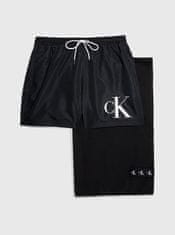 Calvin Klein Pánská sada - koupací kraťasy a osuška KM0KM00849-BEH (Velikost XXL)
