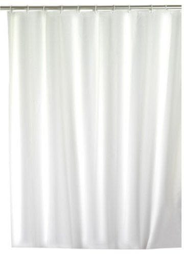 Wenko Sprchový závěs, textilní, PEVA, barva bílá, 120x200 cm