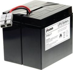Fiamm FUKAWA olověná baterie FWU7 do UPS APC/ náhradní baterie za RBC7/ 24V/ 18Ah/ životnost 5 let
