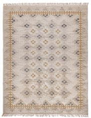 Diamond Carpets Ručně vázaný kusový koberec Sultan DESP P87 Ivory White Gold 80x150