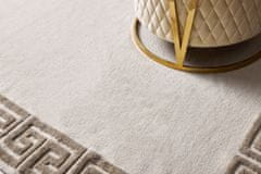 Diamond Carpets Ručně vázaný kusový koberec Greek DESP P86 Ivory White Antique Mud 80x150