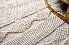 Diamond Carpets Ručně vázaný kusový koberec Winter DESP P88 Mohair White 80x150