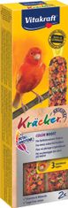 Vitakraft Kräcker tyč. kanár pro intenzivně zbarvené peří 2ks (kusy kusů)