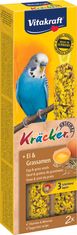 Vitakraft Kräcker tyč. andulka vejce+trávové semínko 2ks (kusy kusů)