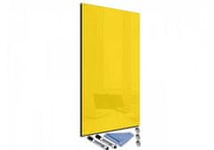 Glasdekor Magnetická skleněná tabule 110x65cm - Barva: Žlutá