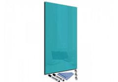 Glasdekor Magnetická skleněná tabule 125x60cm - Barva: Tyrkysová