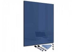Glasdekor Magnetická skleněná tabule 80x60cm - Barva: Tmavě modrá