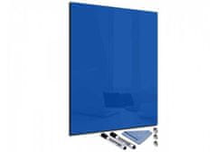 Glasdekor Magnetická skleněná tabule 60x40cm - Barva: Dopravní modrá