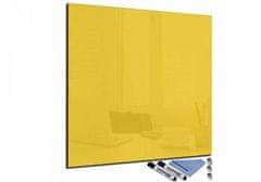 Glasdekor Magnetická skleněná tabule 90x90cm - Barva: Bílá