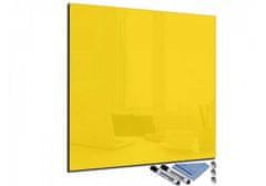 Glasdekor Magnetická skleněná tabule 90x90cm - Barva: Bílá