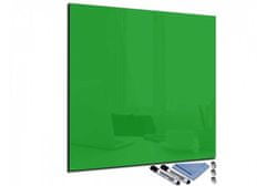 Glasdekor Magnetická skleněná tabule 60x60cm - Barva: Lehce zelená