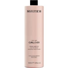 SELECTIVE Curllover - Šampon pro kudrnaté vlasy, redukuje efekt krepatění dodává extrémní lesk, 1000ml
