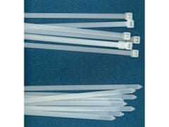 sarcia.eu Polyamidové stahovací pásky, bílá sada stahovacích pásek 2,5 mm 3000 kusy