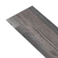 Vidaxl Podlahová krytina PVC 5,02 m² 2mm samolepicí industriální dřevo