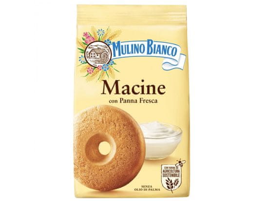 Mulino Bianco MULINO BIANCO Macine - IItalské křehké sušenky s příchutí smetany 350g