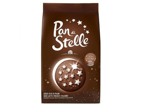 sarcia.eu MULINO BIANCO Pan di stelle - Italské čokoládové sušenky s glazovanými hvězdičkami 350g