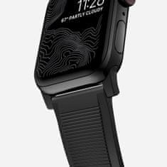 Nomad Rugged Band - Odolný řemínek pro Apple Watch 45 / 49 mm, černý