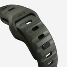 Nomad Sport Band - Sportovní vodotěsný řemínek pro Apple Watch 45 / 49 mm, zelený
