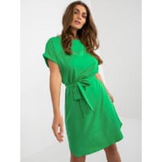 RUE PARIS Dámské šaty s krátkým rukávem RUE PARIS zelené WN-SK-2905.95_398452 S